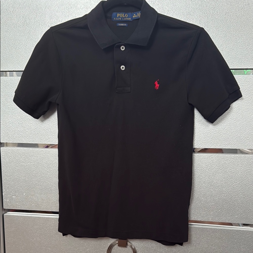 Polo by Ralph Lauren Black Polo Shirt for boys